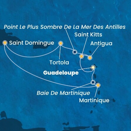 Carte de l'itinéraire