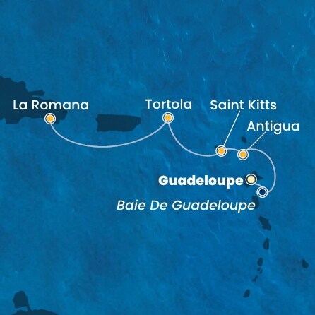 Carte de l'itinéraire