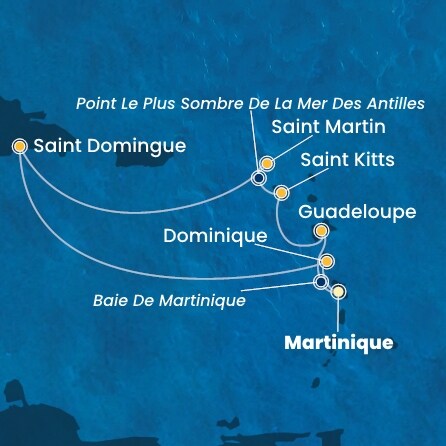 Carte de l'itinéraire