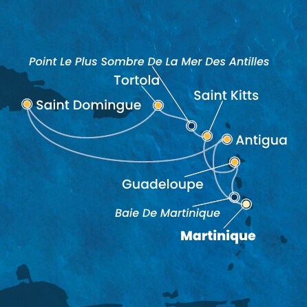 Carte de l'itinéraire