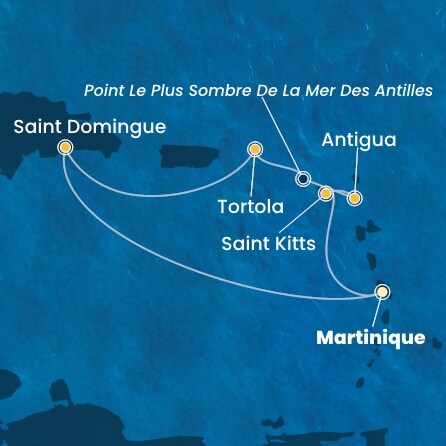 Carte de l'itinéraire