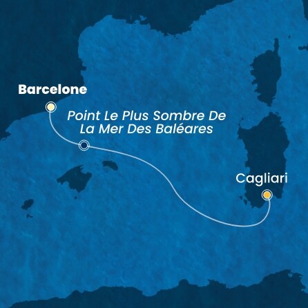 carte Espagne, Italie, 3 jours