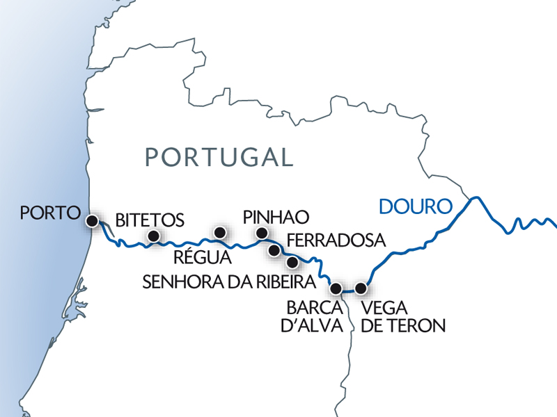 carte Le Portugal, pays des navigateurs, 8 jours - POD