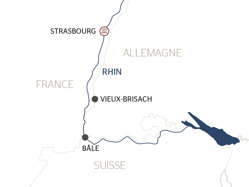 carte L'Alsace et la Suisse en fête : Croisière alliant un savoir-faire exceptionnel, des saveurs uniques et une culture locale incomparable (formule port/port), 4 jours - WMN_NOVPP