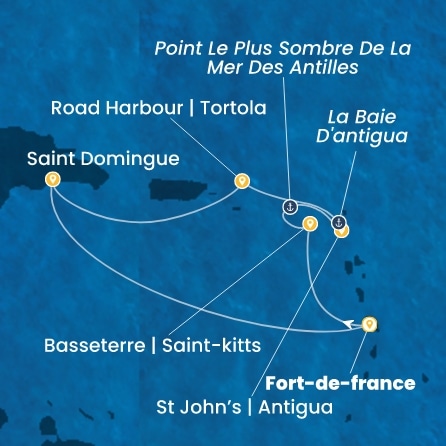 Carte de l'itinéraire