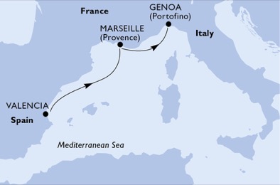 carte Transatlantiques, 3 jours