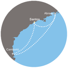 carte Amérique du Sud, 5 jours