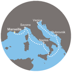 carte Transatlantiques, 6 jours