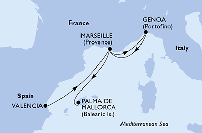 carte Transatlantiques, 5 jours