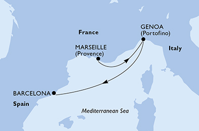 carte Transatlantiques, 3 jours