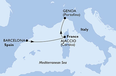 carte Transatlantiques, 3 jours