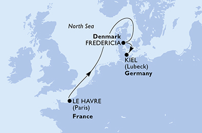 carte Transatlantiques, 4 jours