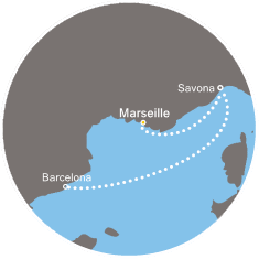 carte Transatlantiques, 3 jours