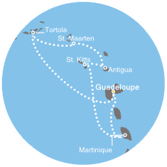 Carte de l'itinéraire