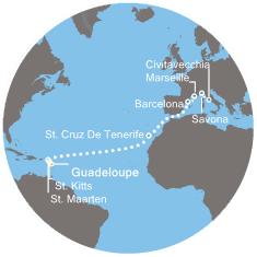 Carte de l'itinéraire