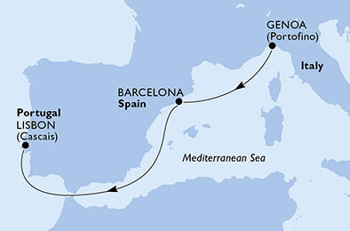 carte Transatlantiques, 4 jours