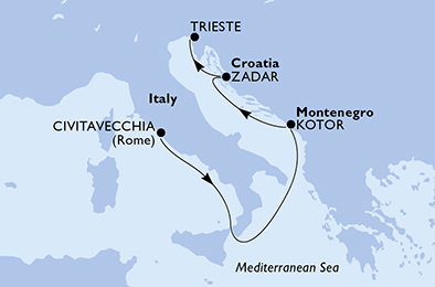 carte Transatlantiques, 5 jours