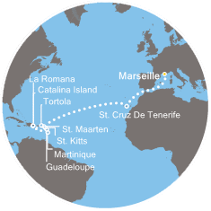 carte Transatlantiques, 20 jours
