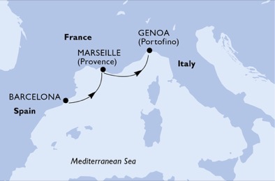 carte Transatlantiques, 3 jours