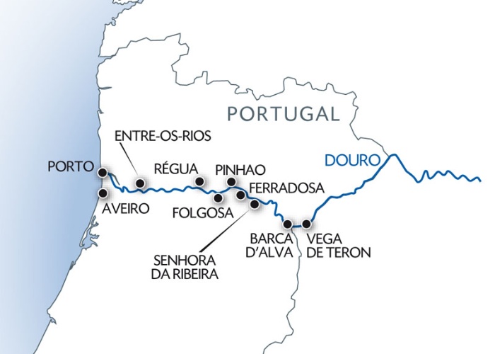 carte Le Douro, l'âme portugaise, 8 jours - POC