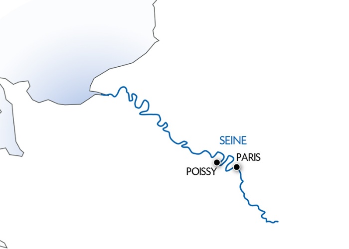carte Week-end de fête en croisière sur la Seine, 2 jours - THD_A60