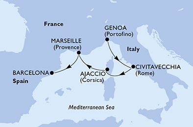 carte Transatlantiques, 5 jours