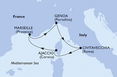 carte Transatlantiques, 4 jours