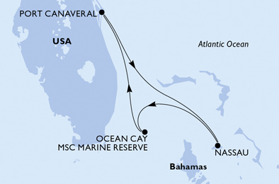 carte Caraïbes et Antilles, 4 jours
