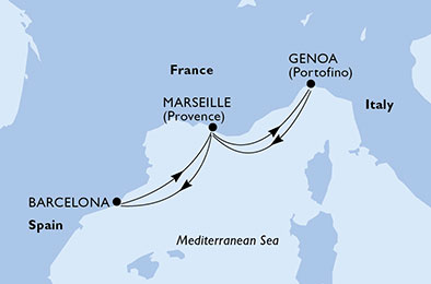 carte Transatlantiques, 5 jours