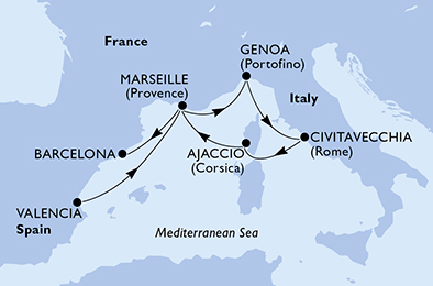 carte Transatlantiques, 7 jours
