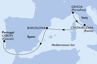 carte Transatlantiques, 6 jours