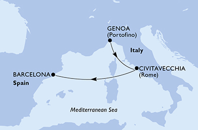 carte Transatlantiques, 4 jours