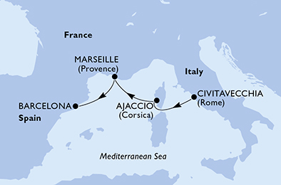 carte Transatlantiques, 4 jours