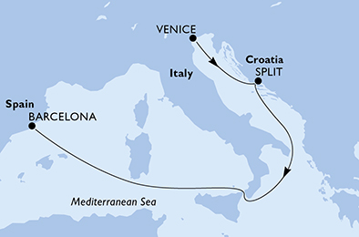 carte Transatlantiques, 5 jours