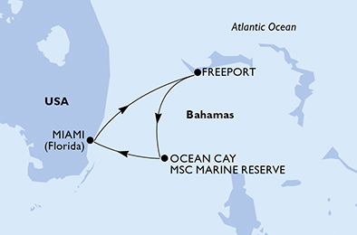 carte Caraïbes et Antilles, 5 jours
