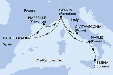 carte Transatlantiques, 8 jours