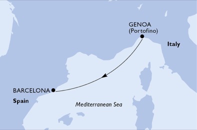  Méditerranée, 3 jours
