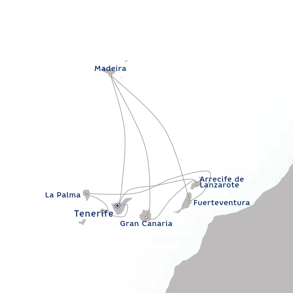 carte Espagne, Portugal, Maroc - 15 jours