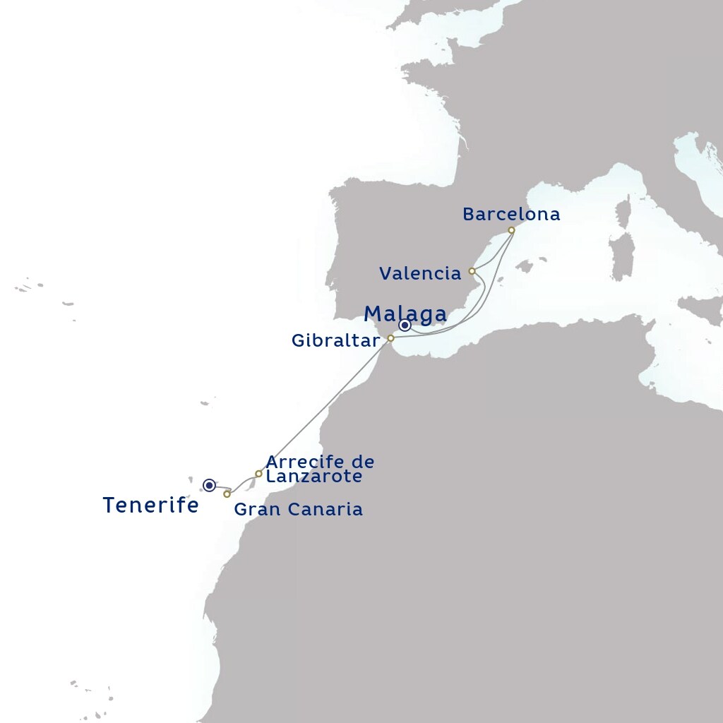 carte Espagne, Royaume-Uni , 11 jours