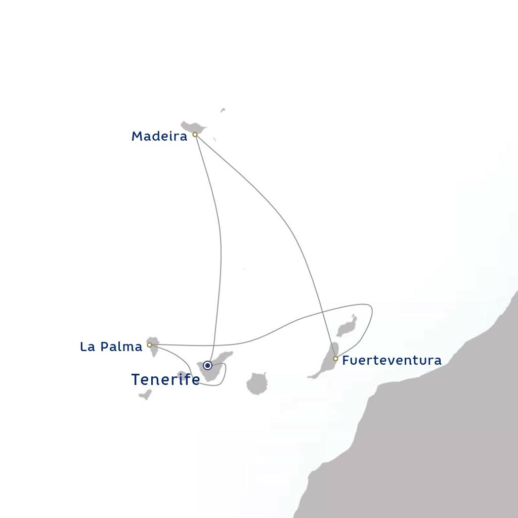 carte Espagne, Maroc - 8 jours