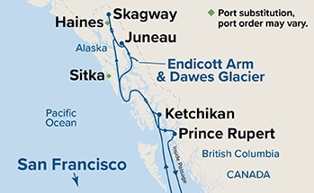carte Etats-Unis, Canada, 11 jours