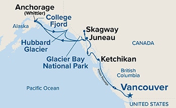 carte Canada, Etats-Unis, 15 jours