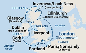 carte Méditerranée, 13 jours