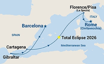 carte Espagne, Royaume-Uni, Italie, 8 jours