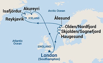 carte Méditerranée, 15 jours