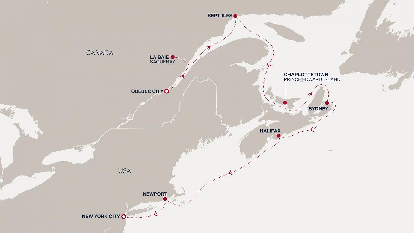 carte Canada, Etats-Unis, 10 jours