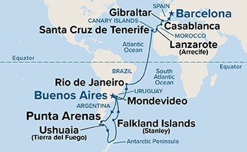 carte Transatlantiques, 36 jours