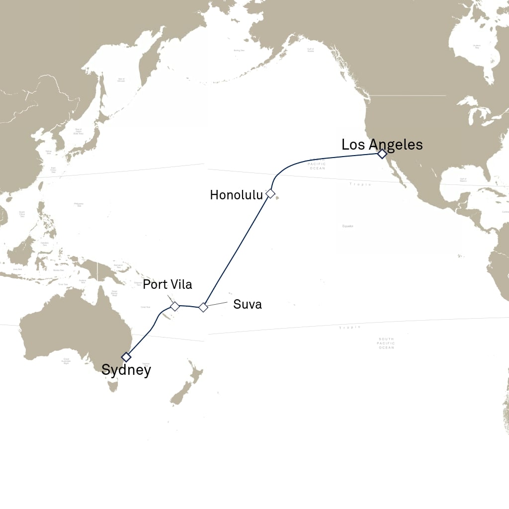 carte Océanie , 21 jours