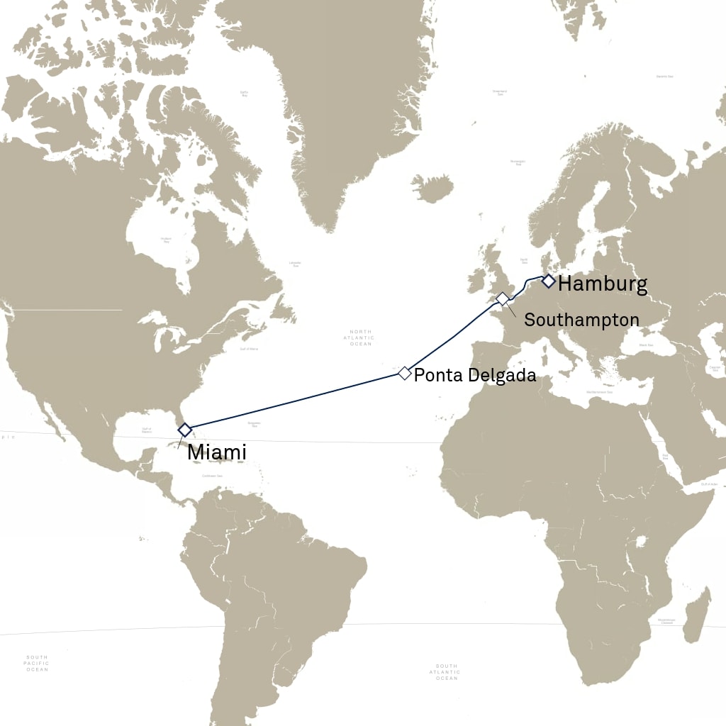 carte Europe du Nord , 14 jours