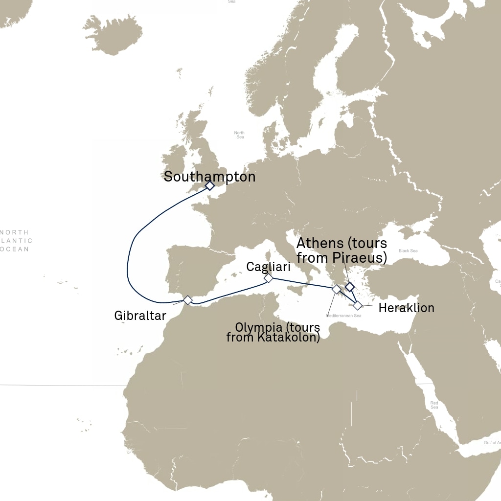 carte Europe du Nord , 11 jours